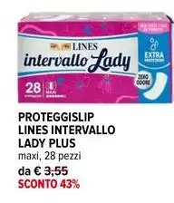 Lines - Proteggislip Intervallo Lady Plus
