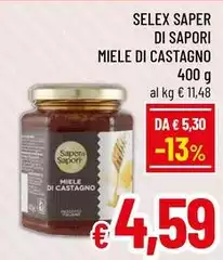 Selex - Saper Di Sapori Miele Di Castagno