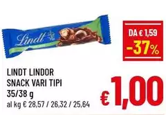 Lindt - Lindor Snack