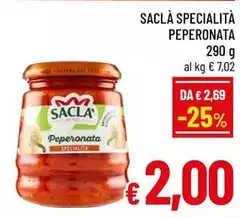 Saclà - Specialità Peperonata