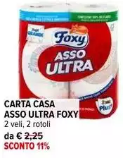 Foxy - Carta Casa Asso Ultra Foxy - Carta Casa Asso Ultra