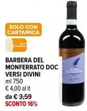 Solo - Barbera Del Monferrato DOC