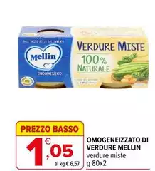 Mellin - Omogeneizzato Di Verdure