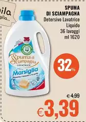 Spuma di Sciampagna - Detersivo Lavatrice Liquido Spuma di Sciampagna - Detersivo Lavatrice Liquido