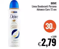 Dove - Linea Deodoranti Persona Advance Care