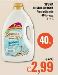 Spuma di Sciampagna - Ammorbidente Spuma di Sciampagna - Ammorbidente