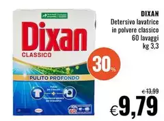Dixan - Detersivo Lavatrice In Polvere Classico Dixan - Detersivo Lavatrice In Polvere Classico