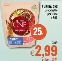 Purina - One Crocchette Per Cane Purina - One Crocchette Per Cane