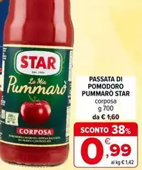 Star - Passata Di Pomodoro Pummaro