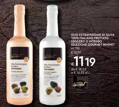 Oliva - Olio Extravergine Di  100% Italiano Fruttato Leggero O Intenso Selezione Gourmet Bennet