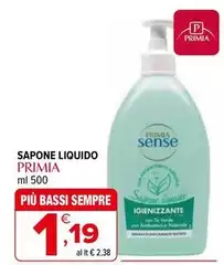 Primia - Sapone Liquido