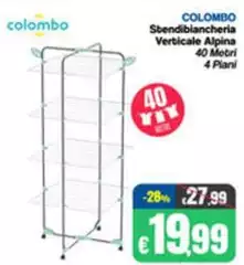 Colombo - Stendibiancheria Verticale Alpina