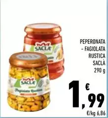 Saclà - Peperonata Fagiolata Rustica