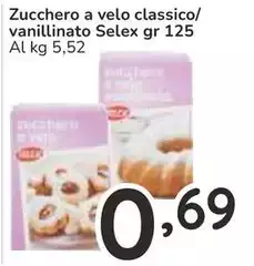 Selex - Zucchero A Velo Classico/Vanillinato