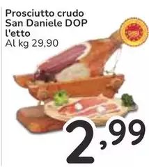 San daniele - Prosciutto Crudo San Daniele DOP
