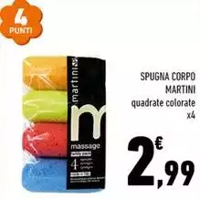 Martini - Spugna Corpo