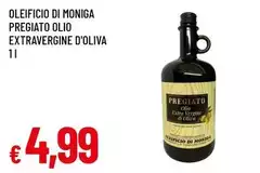 Oliva - Oleificio Di Moniga Pregiato Olio Extravergine D'oliva