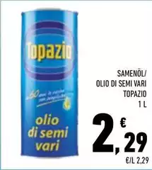 Topazio - Olio Di Semi Vari Topazio - Olio Di Semi Vari