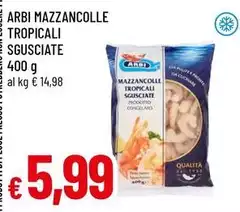 Arbi - Mazzancolle Tropicali Sgusciate