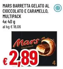 Mars - Barretta Gelato Al Cioccolato E Caramello, Multipack Mars - Barretta Gelato Al Cioccolato E Caramello, Multipack