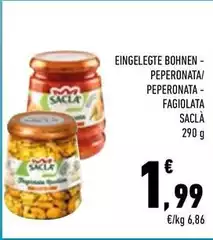 Saclà - Peperonata/Peperonata-Fagiolata