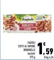 Bonduelle - Fagioli Cotti Al Vapore Bonduelle - Fagioli Cotti Al Vapore