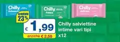 Chilly - Salviettine Intime