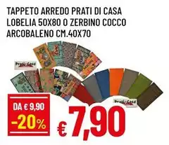 Casa - Tappeto Arredo Prati Di  Lobelia 50X80 O Zerbino Cocco Arcobaleno Casa - Tappeto Arredo Prati Di  Lobelia 50X80 O Zerbino Cocco Arcobaleno