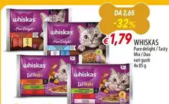 Whiskas - Pure Delight/Tasty Mix/Dou