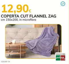 Flannel - Coperta Cut  Zag
