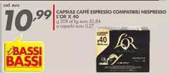 Capsule -  Caffè Espresso Compatibili Nespresso Capsule -  Caffè Espresso Compatibili Nespresso