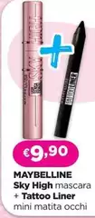 Maybelline - Sky High Mascara + Tattoo Liner Maybelline - Sky High Mascara + Tattoo Liner