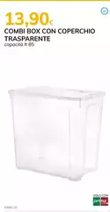Solo - Combi Box Con Coperchio Trasparente
