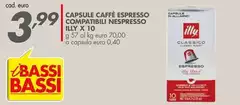 Bassi - Capsule Caffè Espresso Compatibili Nespresso Bassi - Capsule Caffè Espresso Compatibili Nespresso