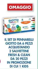 Giotto - Il Set Di Pennarelli  Da 6 Pezzi