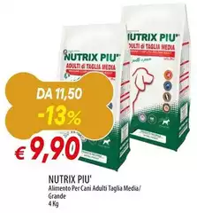 Piu - Alimento Per Cani Adulti Taglia Media