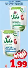 Chanteclair - Chantecale Vert Ecootergente Lavatrice Ecoo Ricarica
