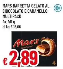 Mars - Barretta Gelato Al Cioccolato E Caramello, Multipack Mars - Barretta Gelato Al Cioccolato E Caramello, Multipack