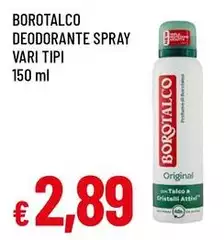 Borotalco - Deodorante Spray Borotalco - Deodorante Spray