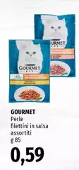 Gourmet Purina - Perle Filettini In Salsa Assortiti