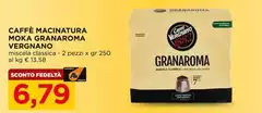 Vergnano - Caffè Macinatura Moka Granaroma Vergnano - Caffè Macinatura Moka Granaroma