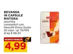 Ristora - Bevanda In Capsule Ristora - Bevanda In Capsule