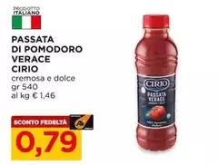 Cirio - Passata Di Pomodoro Verace Cirio - Passata Di Pomodoro Verace