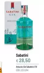 Sabatini Gin - Sabatini Sabatini Gin - Sabatini