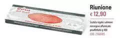 Riunione - Sacolaola Regalole Salmone Norvegese Affumicato Prefriettola Riunione - Sacolaola Regalole Salmone Norvegese Affumicato Prefriettola