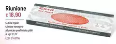 Riunione - Salmone Norvegese Affumicato Peraffettato Riunione - Salmone Norvegese Affumicato Peraffettato