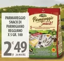 Parmigiano reggiano - Parmareggio Snack Di Parmigiano Reggiano