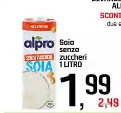 Alpro - Soia Senza Zuccheri