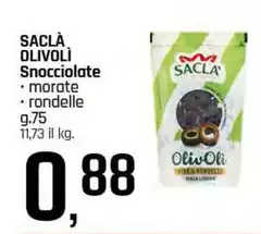 Saclà - Olivoli Snocciolate