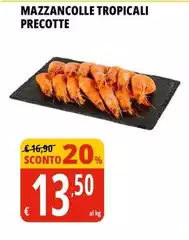Mazzancolle Tropicali Precotte